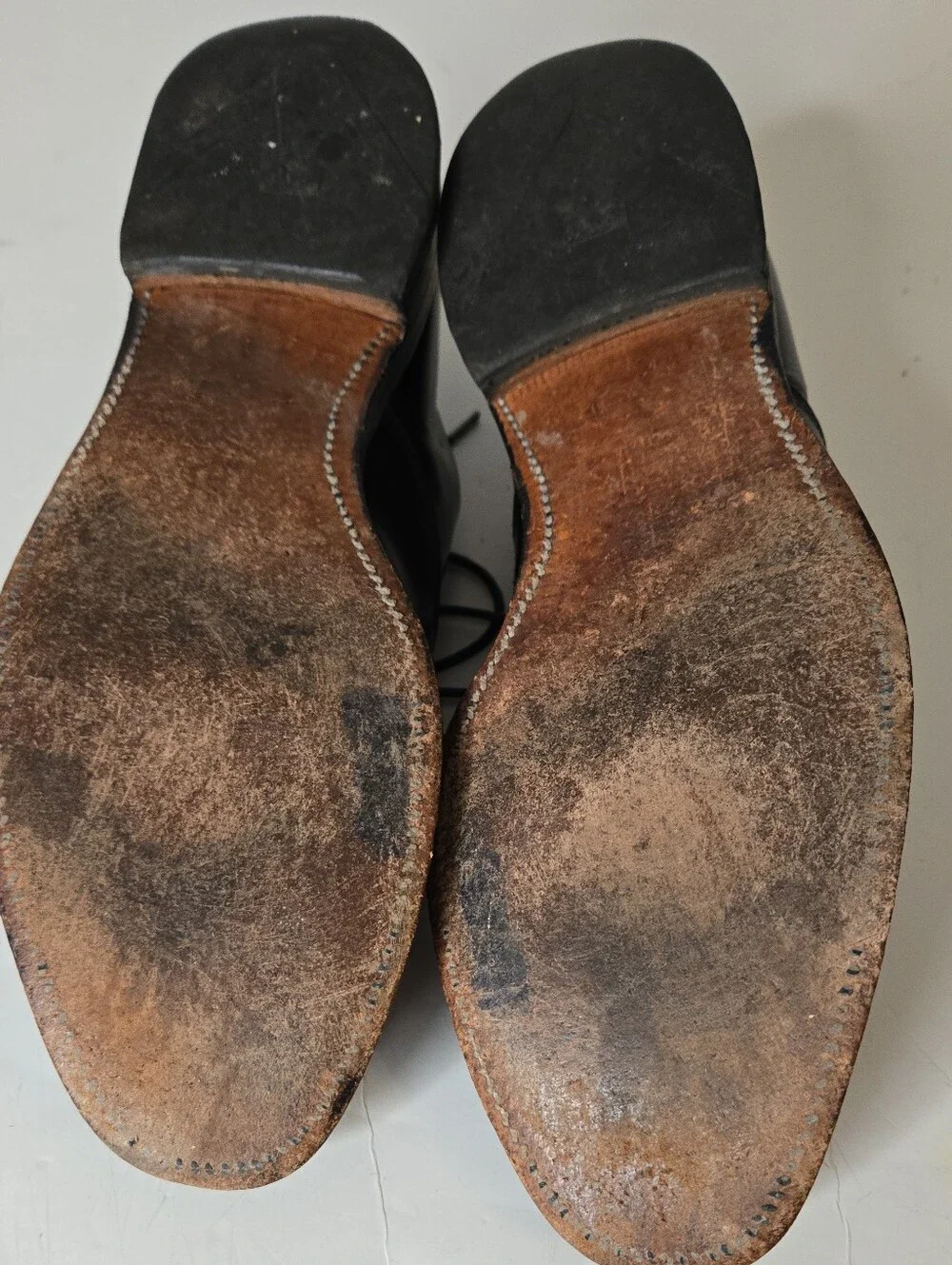 Allen Edmonds Byron Black Cap-toe Oxford Dress Shoe Size 9 1/2 C